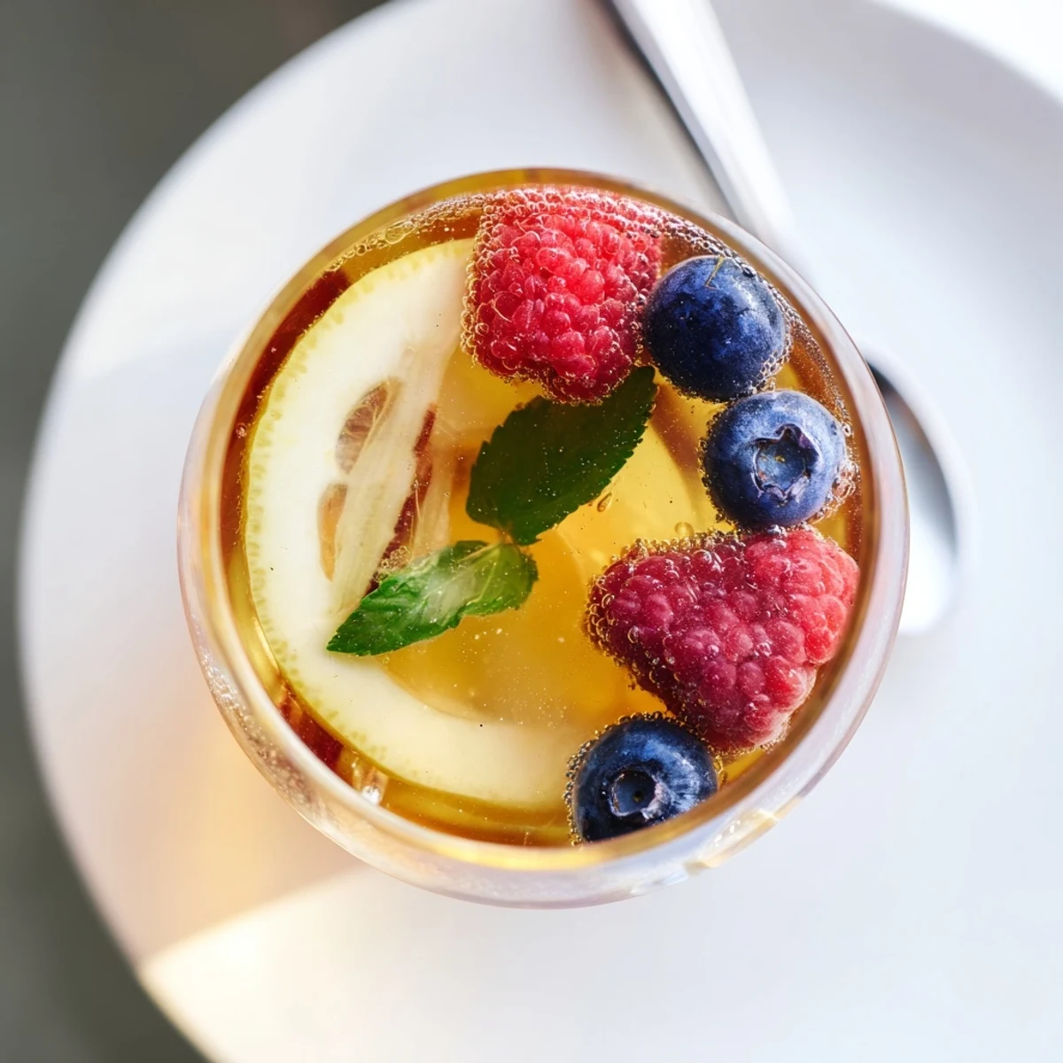 Refreshing homemade Kombucha-style mocktails in vibrant jars ready for sipping.  