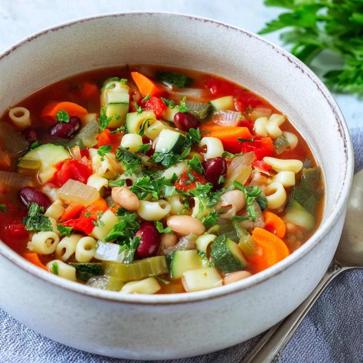 Veggie-Packed Minestrone Christmas