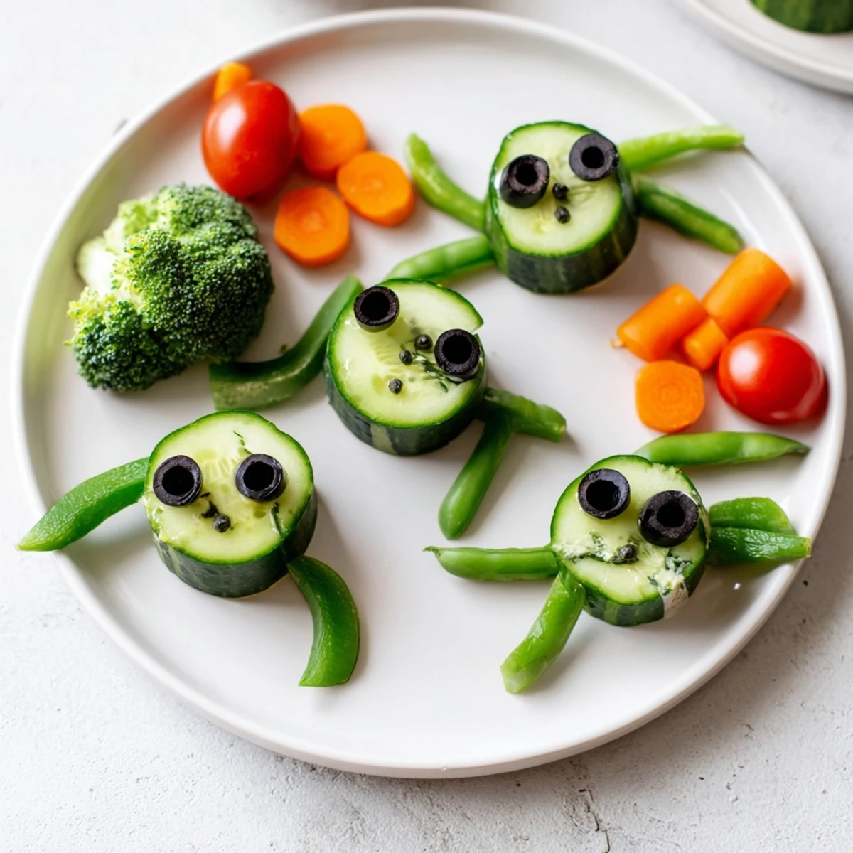 Fresh, vibrant Slow & Savory Turtle Crudités, a vegetarian party platter with a bright assortment of vegetables.