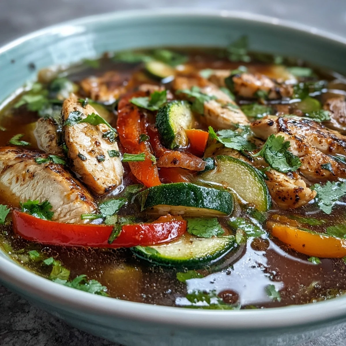 Skinny One-Pot Chicken Fajita