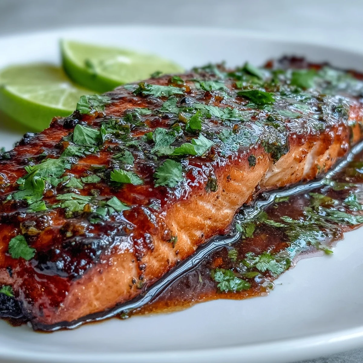 Honey Lime Garlic Salmon