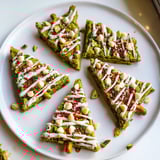 Matcha Pistachio Christmas Tree