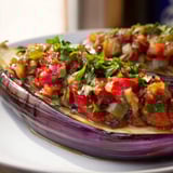 Silky eggplant tomato bake