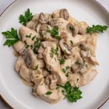 Creamy Chicken Stroganoff