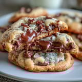 2. Chewy cookies infused with Irish cream liqueur, loaded with semisweet chocolate chips, and baked to golden perfection.  