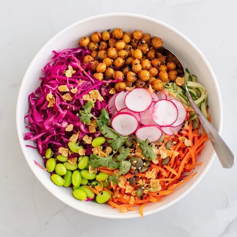 Vibrant ASMR Crunch Snack Bowls bursting with color, ideal for satisfying snack cravings.  