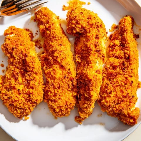 Juicy chicken tenders marinated in zesty pickle brine coated in ranch-flavored crunch.  