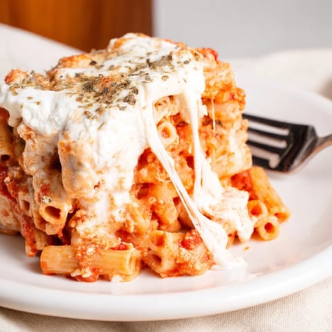 Easy Baked Ziti Pasta