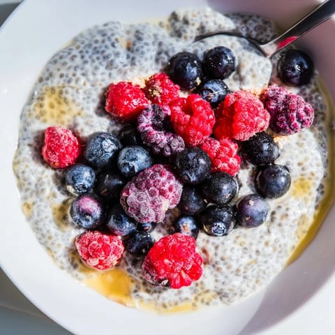 Berry Chia Pudding Creamy