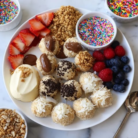 Deconstructed Dessert Board Cheesecake