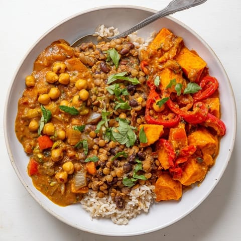 Delicious Single-Pan Global Curries cooked in one pot, perfect for busy weeknight dinners.  