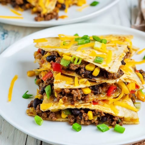 Sheet Pan Quesadillas Beef