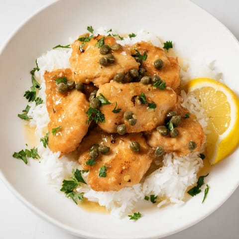 Express Chicken Piccata Bowl