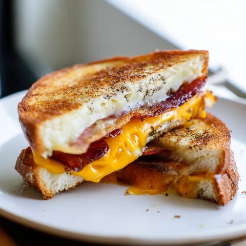 Crispy Bacon Cheddar Cheese