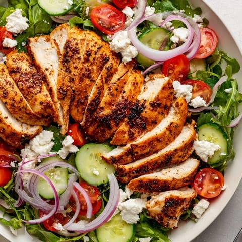Quick Pan-Seared Chicken Salad