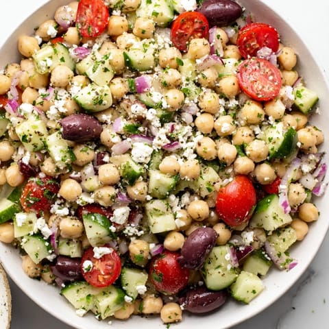 Mediterranean Chickpea Salad