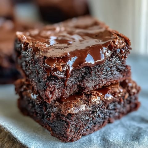 Delicious brownie mix cookies with fudgy centers and crinkled tops, perfect for a quick chocolate dessert.  