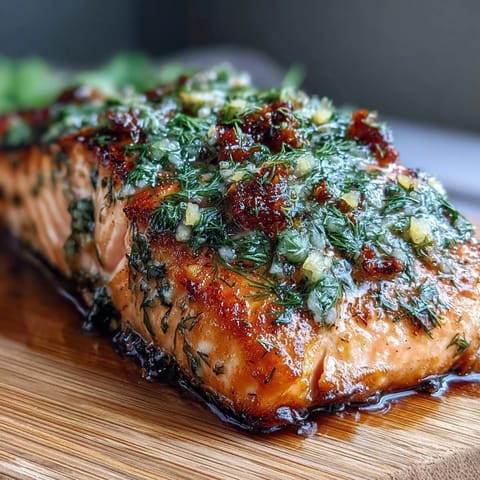 Cedar Plank Salmon Garlic Dill