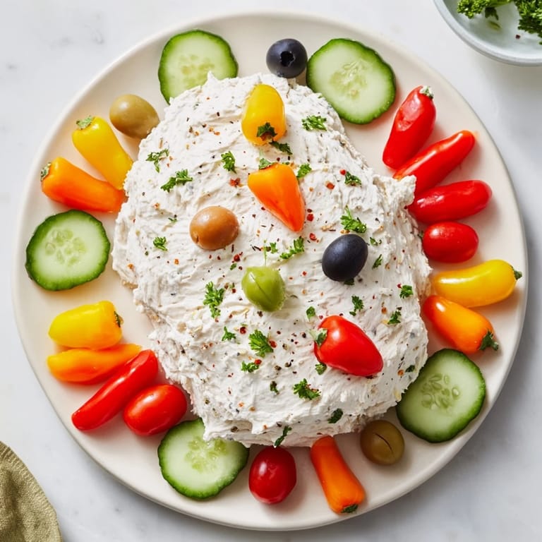 Enjoy the creamy, savory Christmas Lights Appetizer Spread—a visually stunning and tasty holiday appetizer for all.