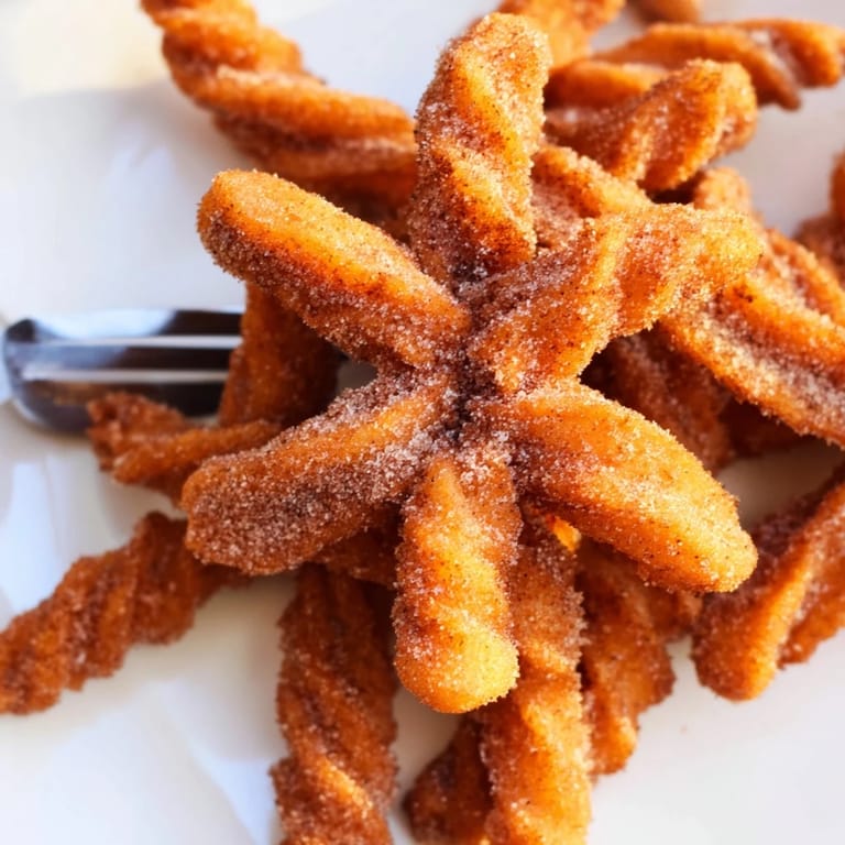Deliciously unique Spicy Pumpkin Muffin Churros with a crispy exterior and pumpkin flavor.