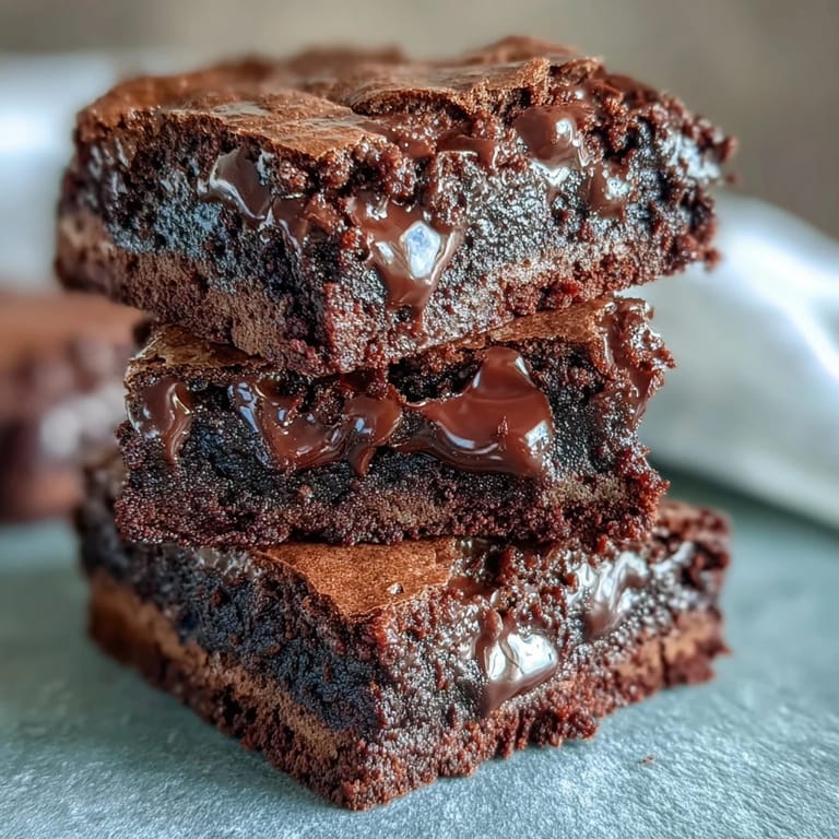 Homemade sourdough brownies featuring bittersweet, milk, and semi-sweet chocolate for ultimate indulgence.