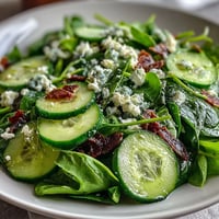 A vibrant spring salad with peppery radishes, crisp greens, and a tangy lemon vinaigrette, perfect for a dinner party.  