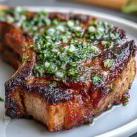 Juicy lamb chops seared to perfection and topped with bright, zesty gremolata in a classic Italian main course.  